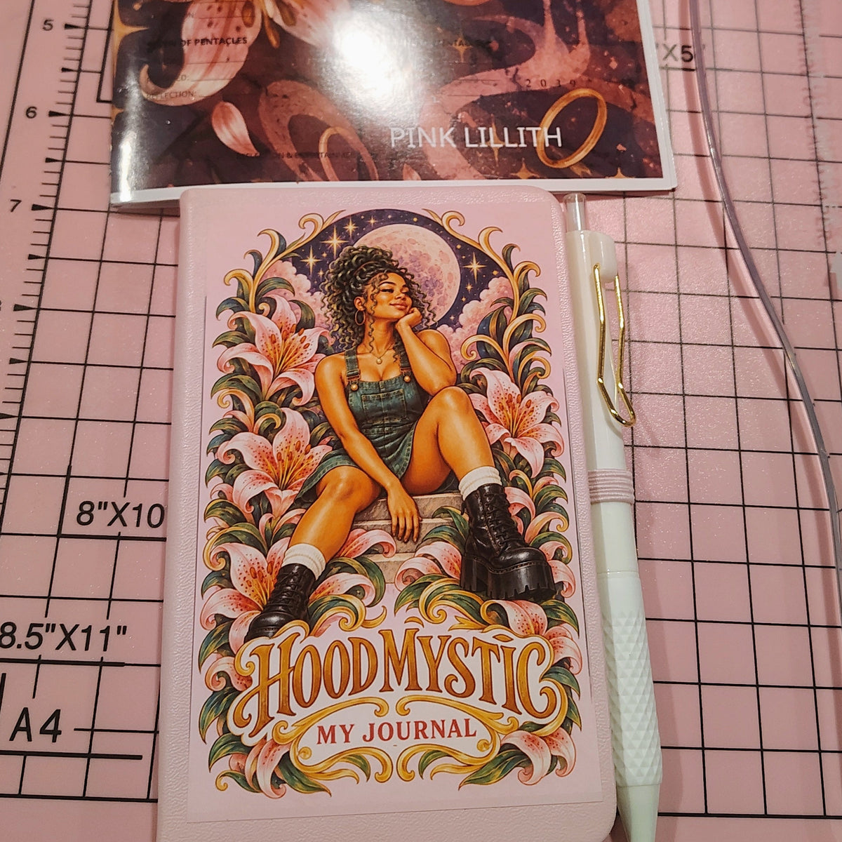 The Hood Mystic Tarot bundle! Personalized guide book, affirmation card, tarot deck, and mini journal.
