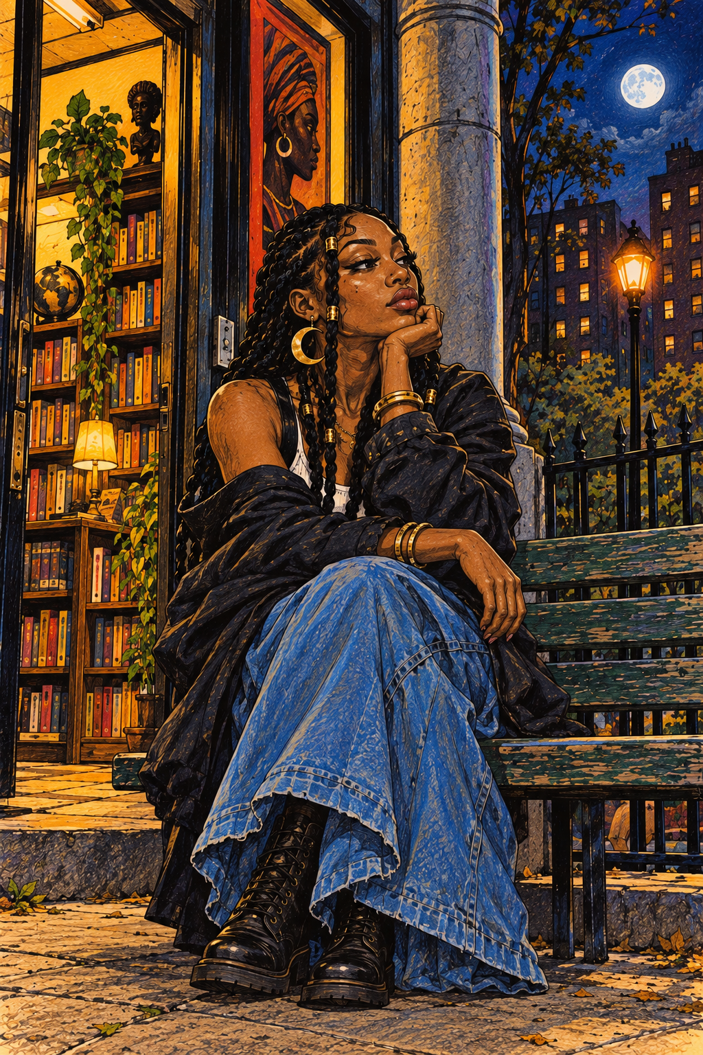 The Hood Mystic Tarot bundle! Personalized guide book, affirmation card, tarot deck, and mini journal.